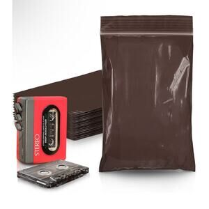 66 Packaging 4x6 Amber Zip closure Reclosable Plastic Bags Polyethylene Baggies